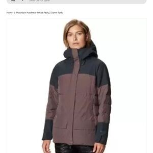 Mountain Hardwear Women's Insulated White Peak 2 outdoors down parka